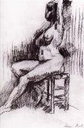 Henri Matisse Nude oil painting on canvas